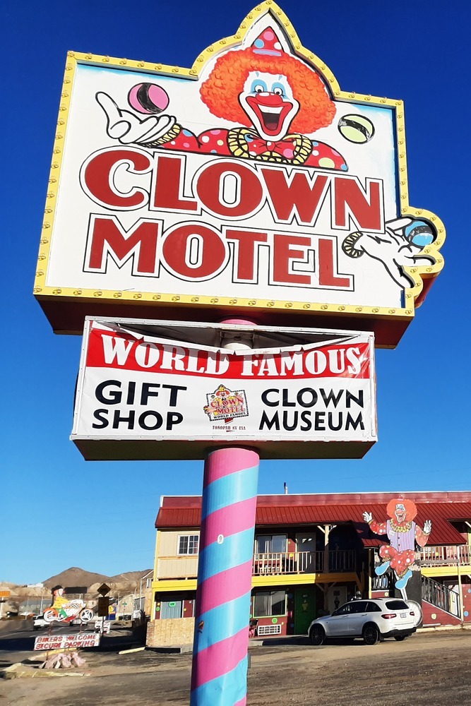The World Famous Clown Motel à Tonopah, Nevada