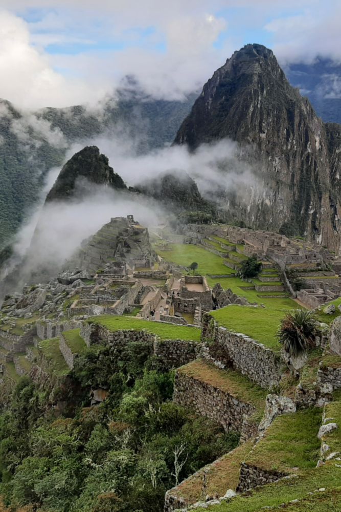 Vue sur le Machu Picchu.