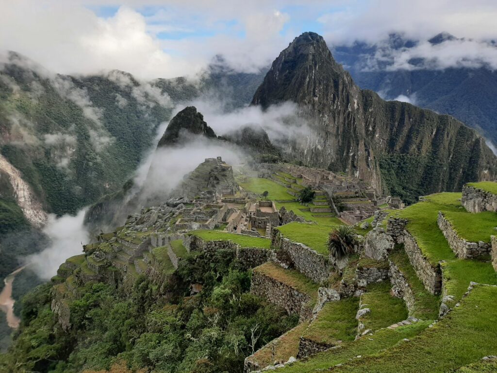 Vue sur le Machu Picchu.