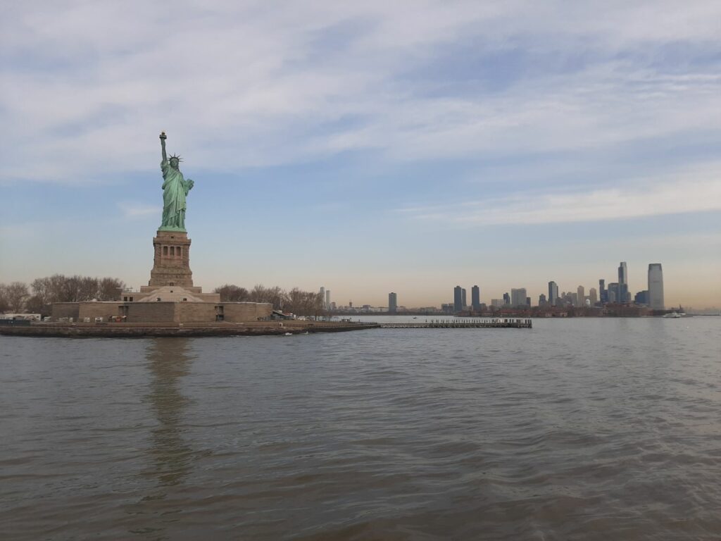 Statue de la Liberté sur Liberty Island.