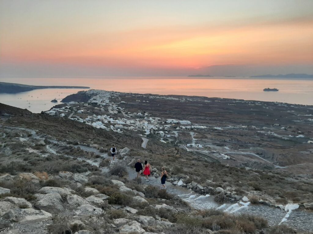 Randonnée de Fira à Oia.